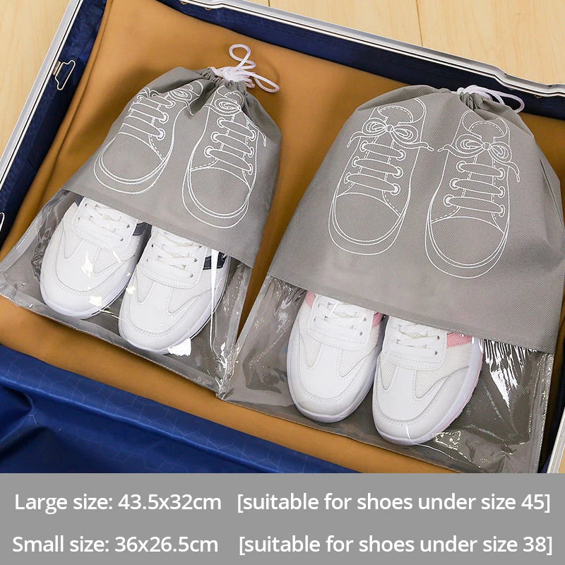 Reusable Travel Shoe Storage Bags