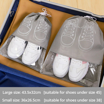 Reusable Travel Shoe Storage Bags