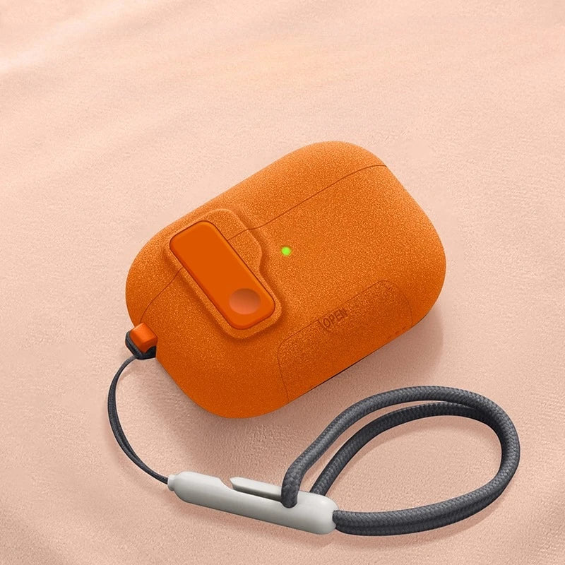 AirPods Protective Case with Carabiner Hook