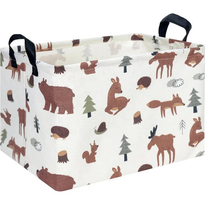 Foldable Fabric Storage Container with Handle