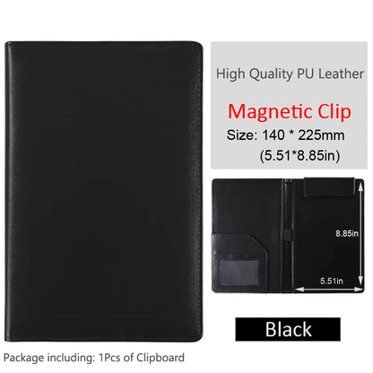A5/B5 Executive Leather Padfolio Clipboard