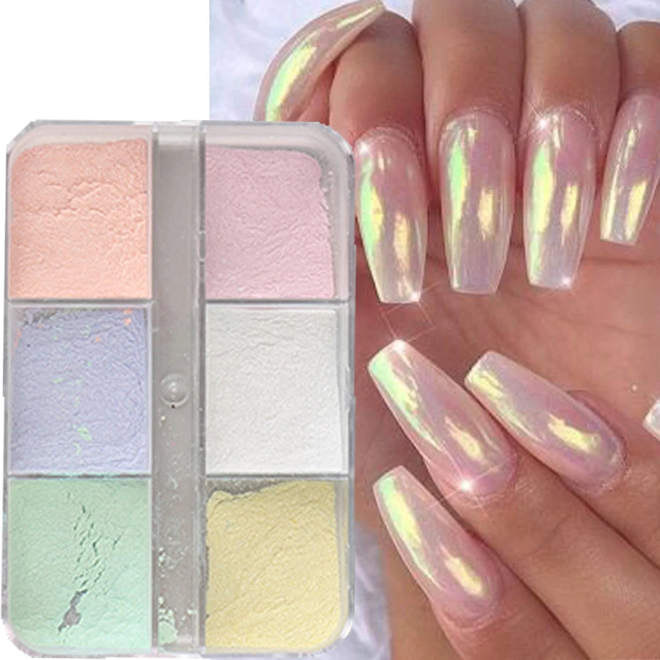 Full Beauty Moonlight Mirror Nail Powder Set