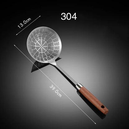 304 Stainless Steel Kitchen Strainer Scoop