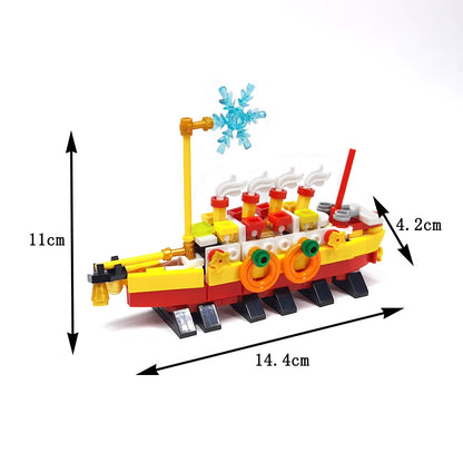 Christmas Mini Building Block Model