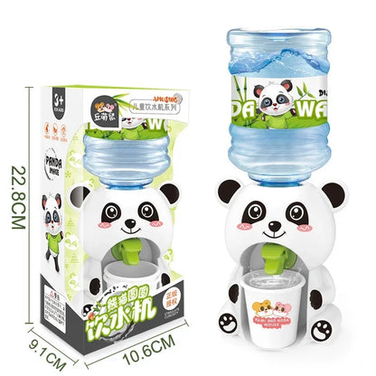 Cartoon Mini Water Cooler with Cup & Bottle