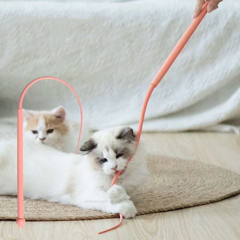 Simulated Mouse Tail Cat Teaser