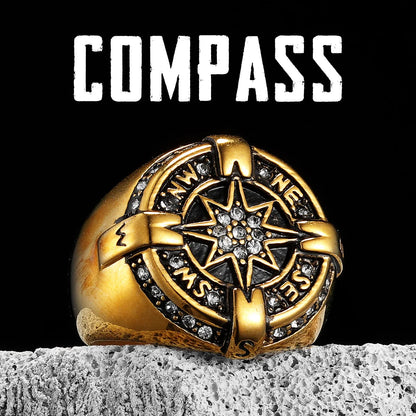 Luxury Compass Ring