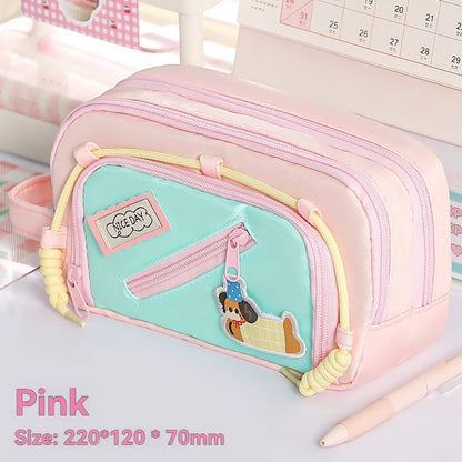 Dachshund Dog Large Capacity Pencil Case