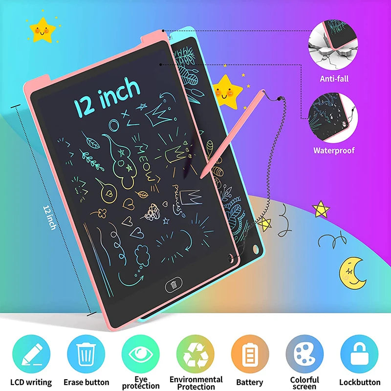 Digital LCD Writing Tablet for Kids & Adults