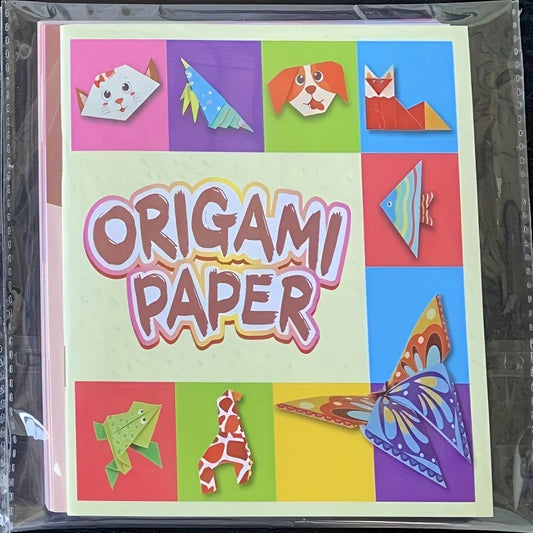 Creative Origami Paper Set with Instruction Booklet