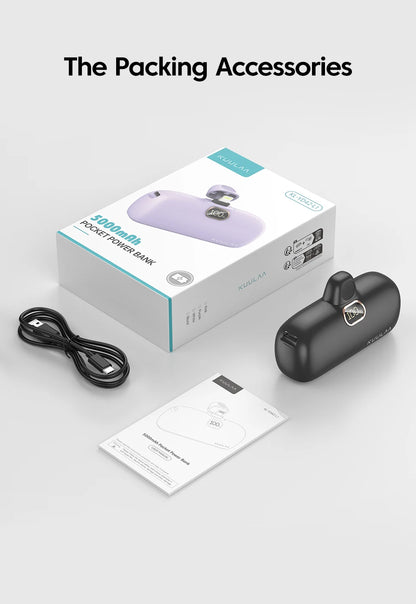 20W Fast Charging Portable Power Bank