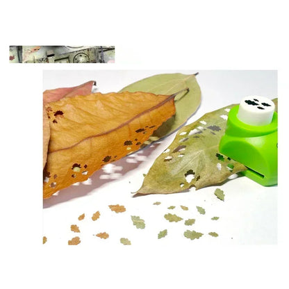 4-in-1 Mini Leaf Paper Punch