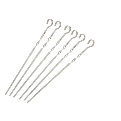 Stainless Steel BBQ Skewer Rack Set