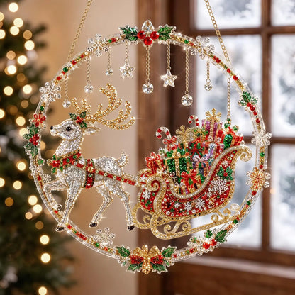 DIY Diamond Painting Christmas Tree Ornament