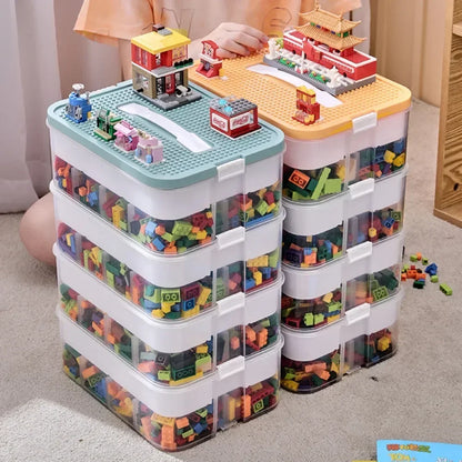 Transparent Dustproof Toy & Hobby Storage Container