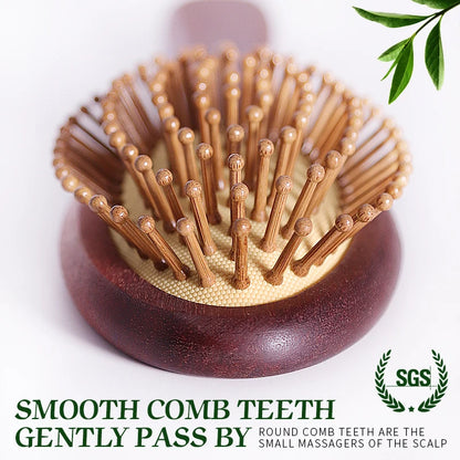 Oak Wood Hair Brush