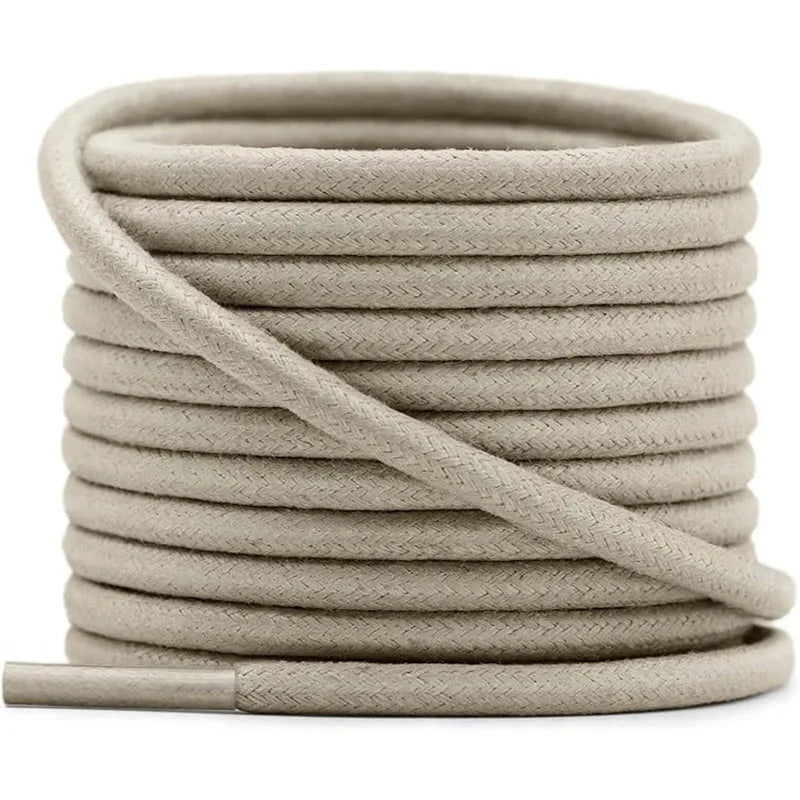Premium Waxed Round Shoelaces