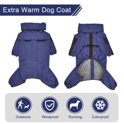 Winter Warm Waterproof Dog Jacket