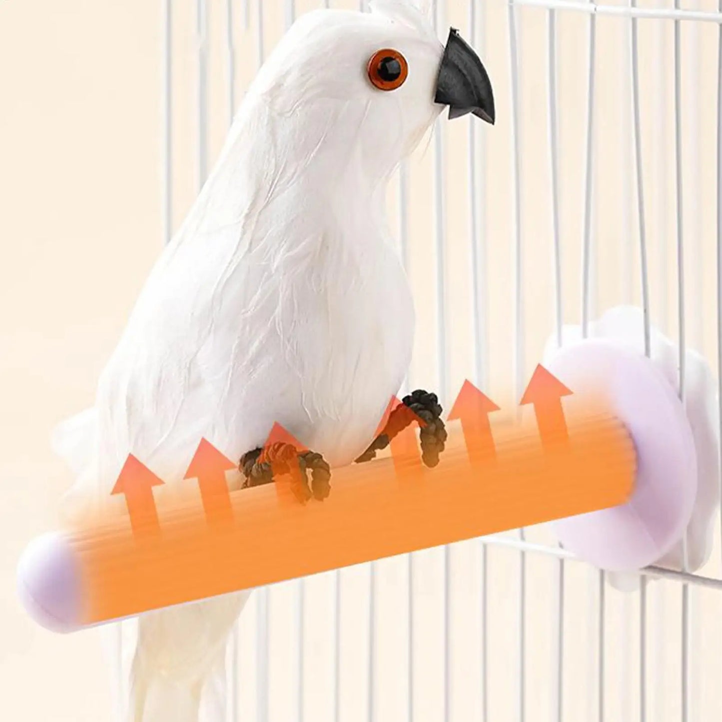 USB Heated Bird Perch Warmer for Parrots & Small Birds