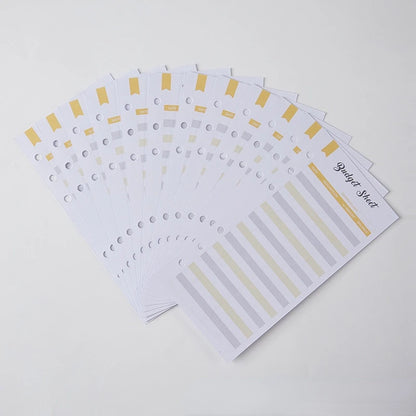 A6 Budget Planner Binder Set