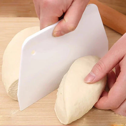 Multipurpose Dough Cutter & Bowl Scraper