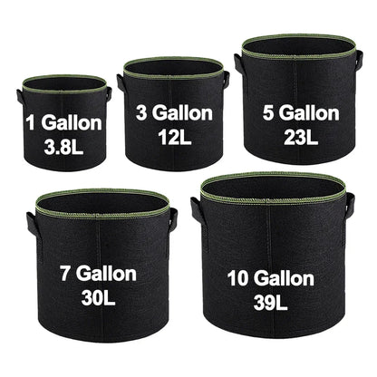 Reusable Fabric Grow Bag for Vegetables & Plants