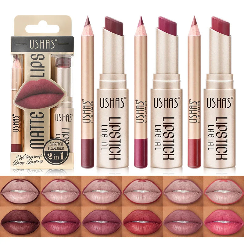 Lip Liner & Lipstick Set