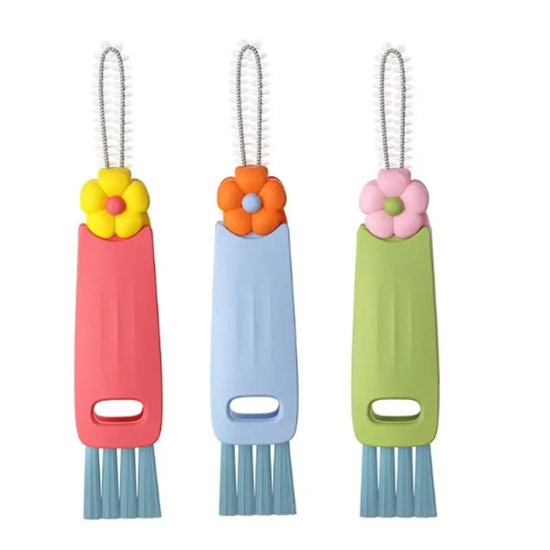 3-in-1 Cup Lid & Crevice Cleaning Brush