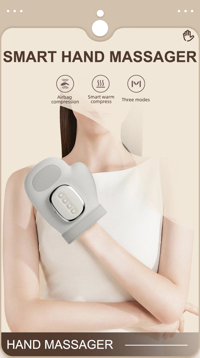 Smart Heated Hand Massager