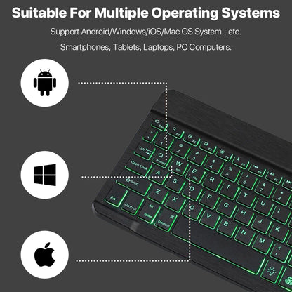 Backlit Bluetooth Keyboard & Mouse Set