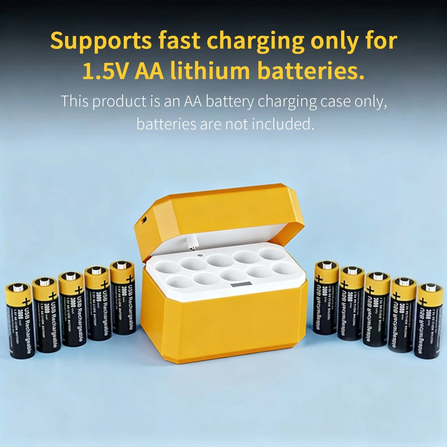 10-Slot Lithium Battery Charging Station