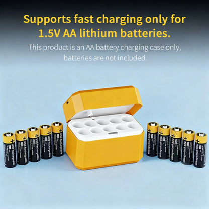 10-Slot Lithium Battery Charging Station