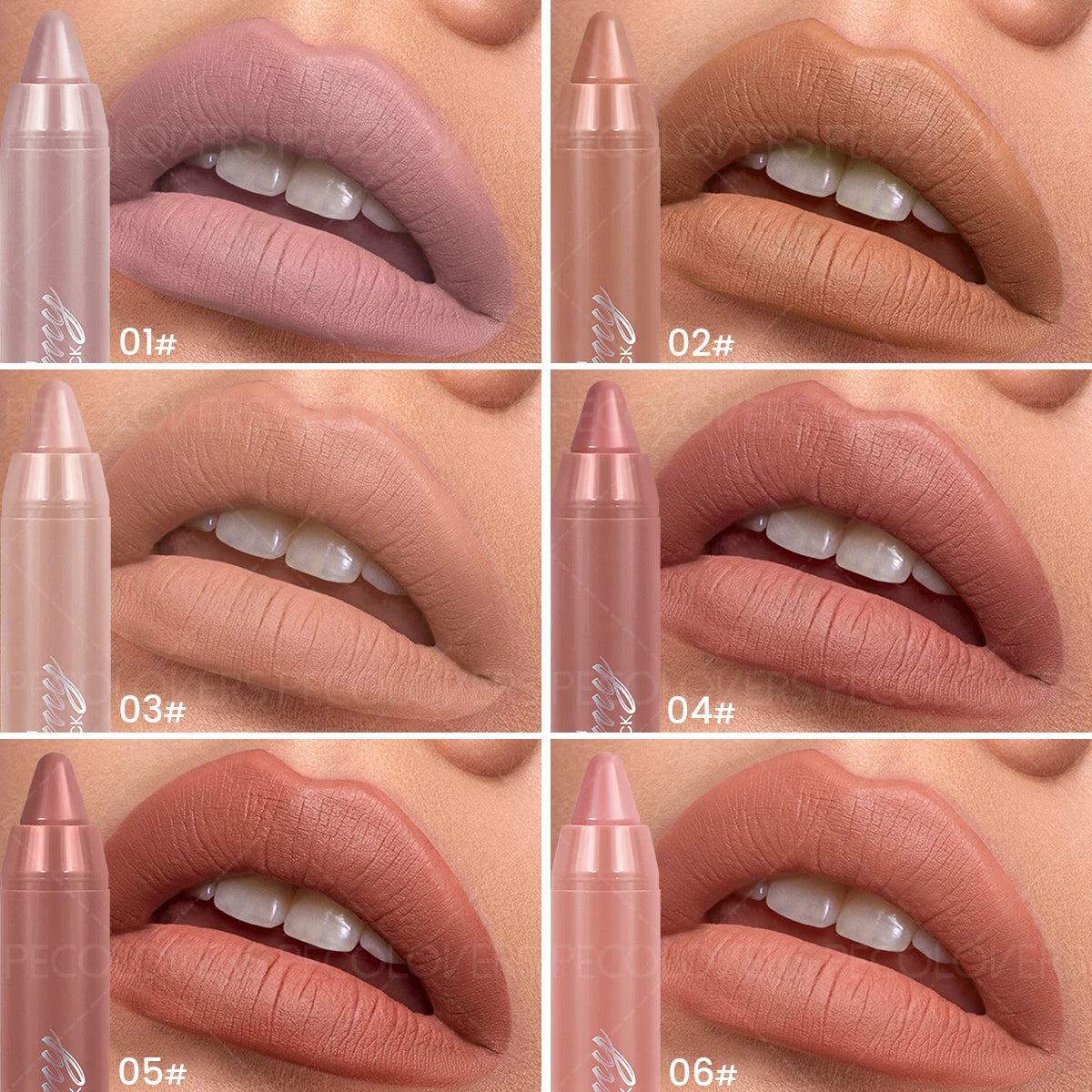 Matte Lip Liner & Lipstick