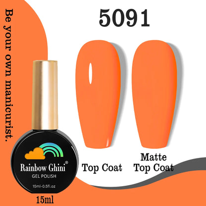 Rainbow Ghini 15ML HEMA & TPO Free Gel Nail Polish