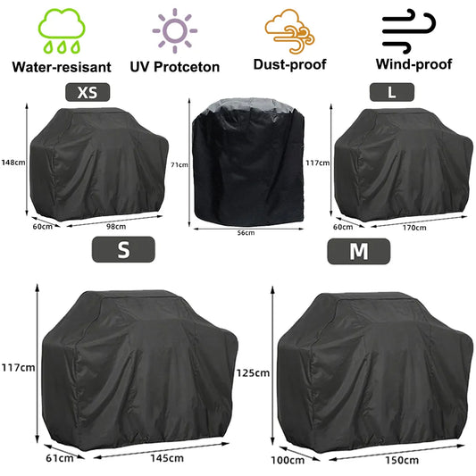 Dust Waterproof BBQ Cover Outdoor