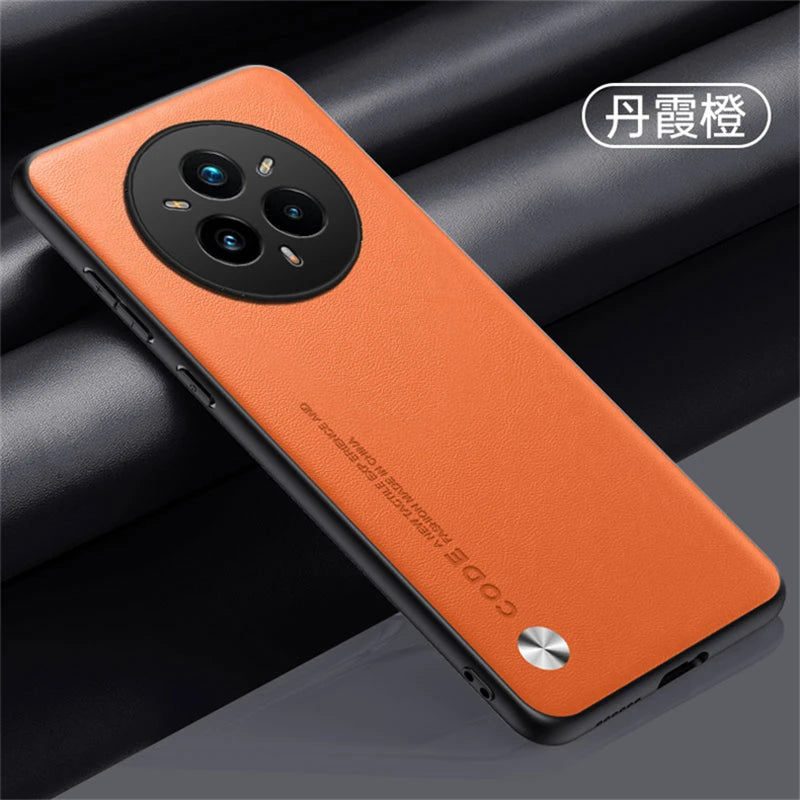 Luxury PU Leather Phone Case for Realme 14 Pro Series