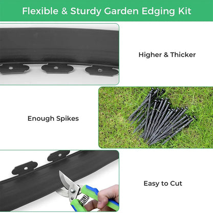 Flexible Garden Lawn Edging Kit