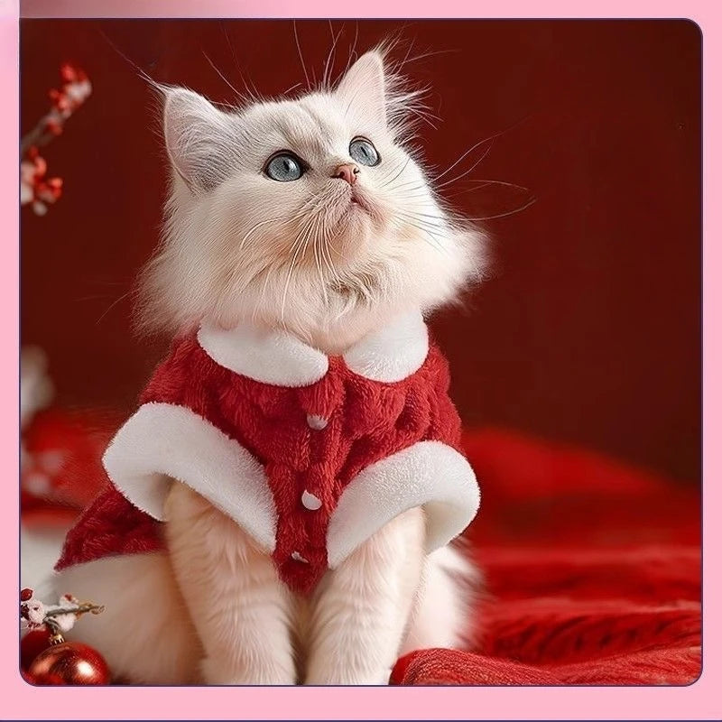 Winter Fleece Dog Vest – Warm Puppy Jacket Coat