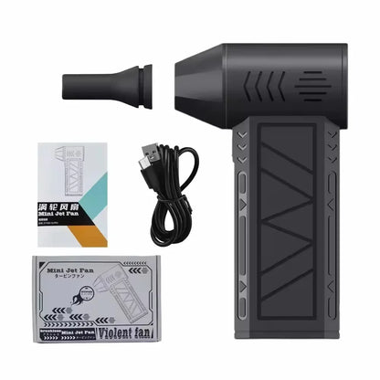 Cordless 3-Speed Electric Air Blower with LED Light & Brushless Motor