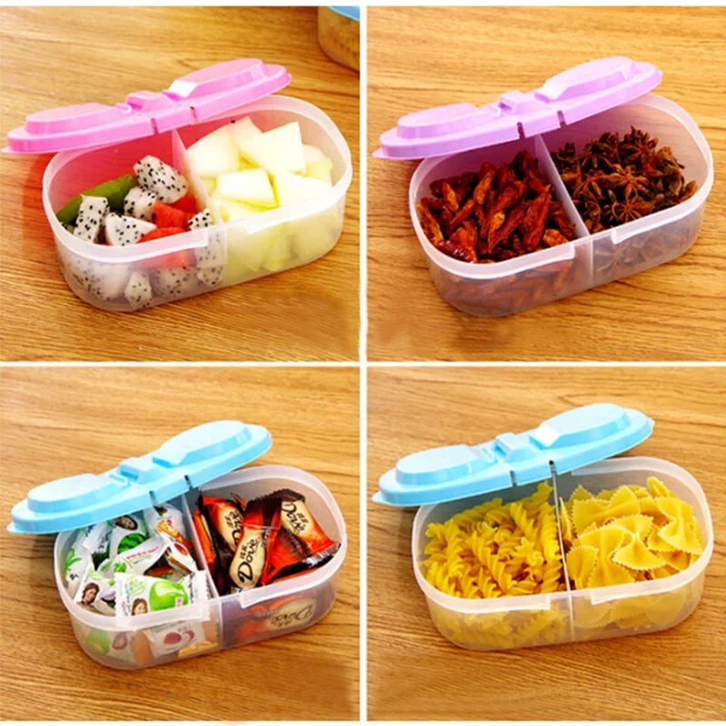 Healthy Plastic Food Container Portable Lunch Box