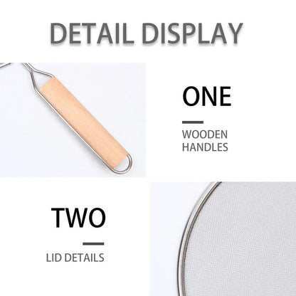 Stainless Steel Splatter Guard Screen
