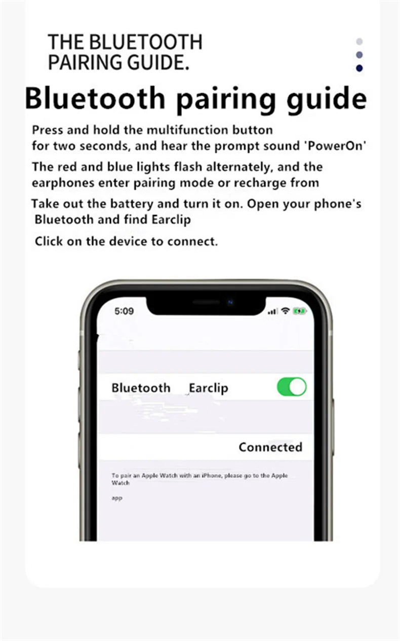 Open-Ear Bluetooth Clip Earphone
