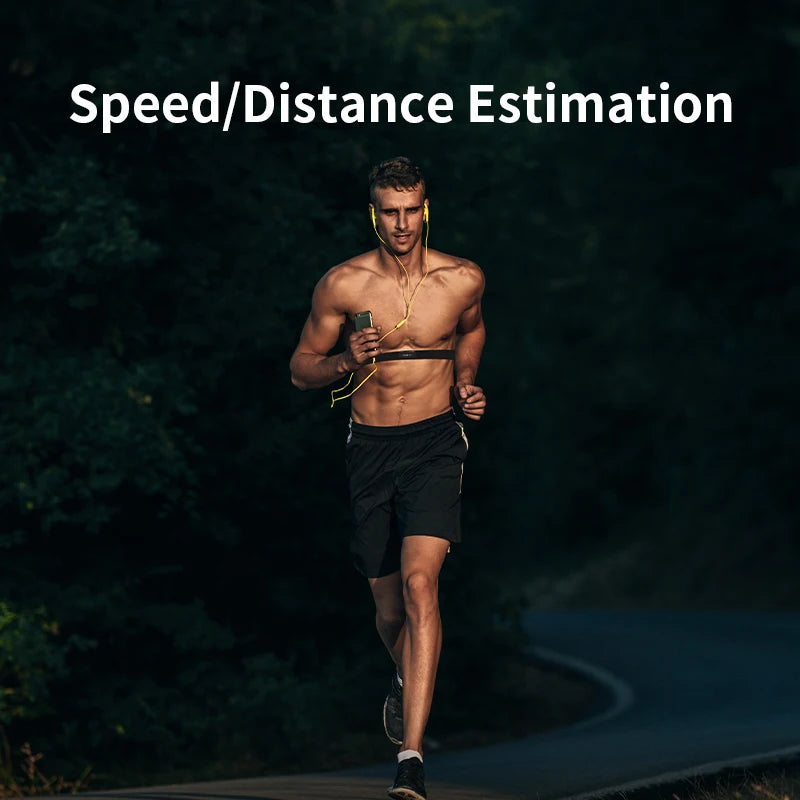 Bluetooth & ANT+ Chest Strap Heart Rate Sensor