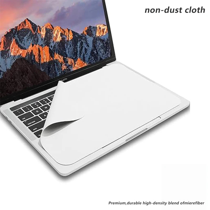 Ultra-Soft Microfiber Keyboard Cover & Screen Cleaning Cloth for Laptops