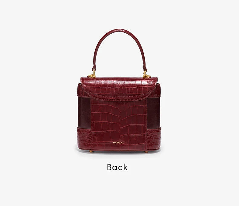Women’s Premium Leather Top Handle Shoulder Bag