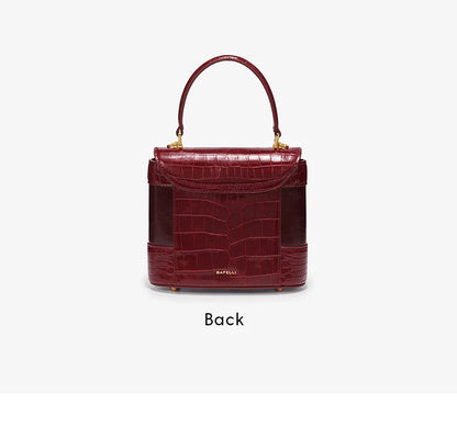 Women’s Premium Leather Top Handle Shoulder Bag