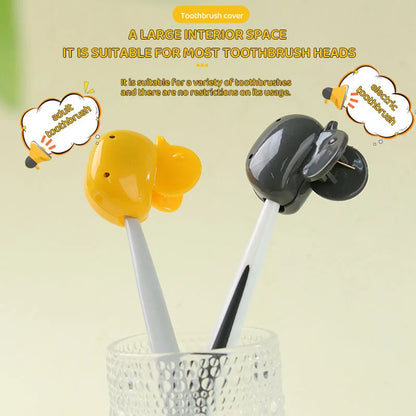 Portable Toothbrush Head Cover for Manual and Electric Toothbrush
