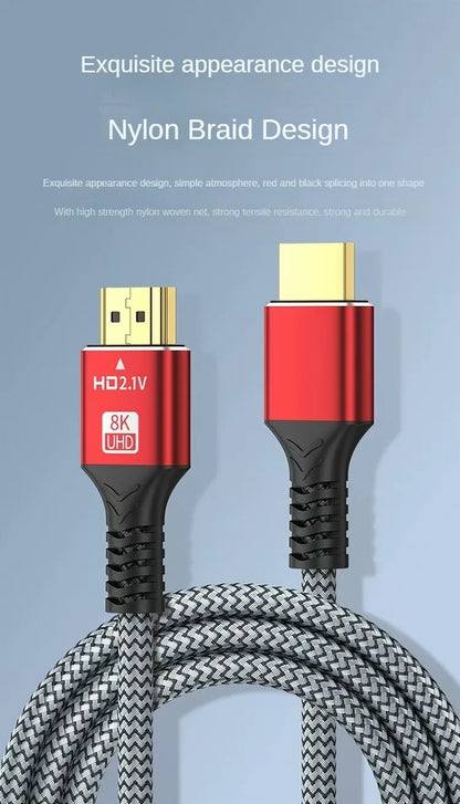 8K HDMI 2.1 High-Speed Cable