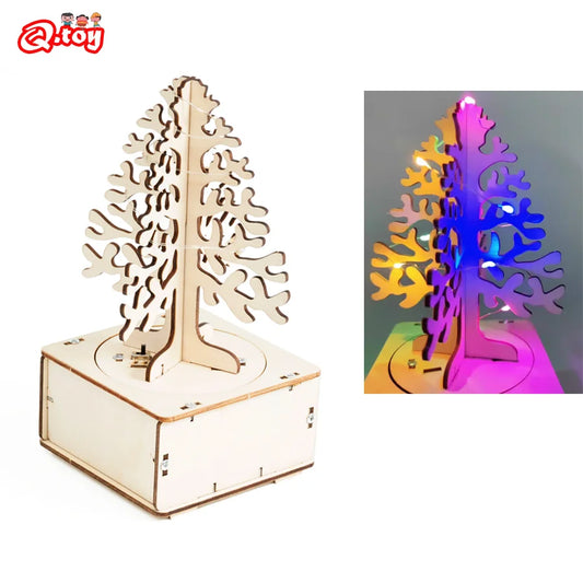 DIY Light-Up Christmas Tree Science Kit