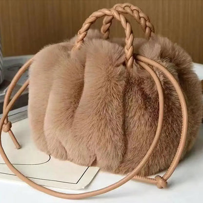 Plush Cloud Crossbody Handbag